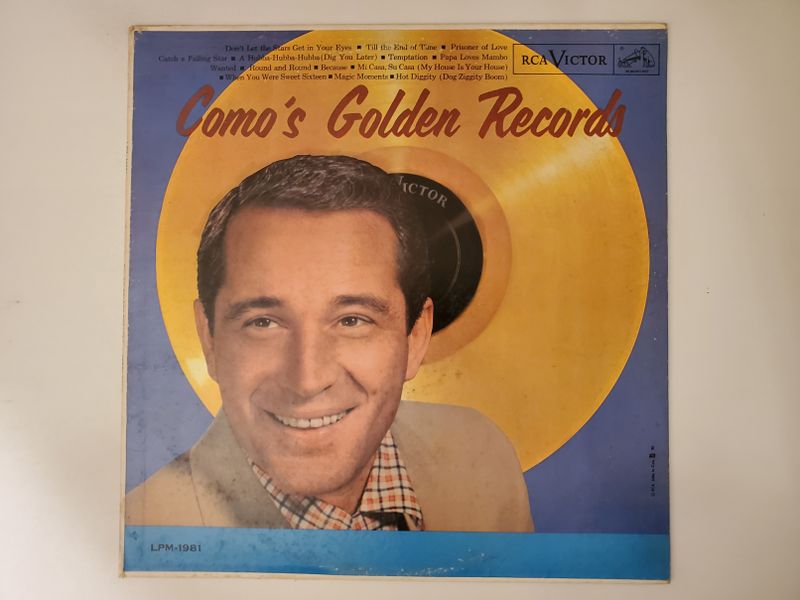 Perry Como Como's Golden Records vinyl record
